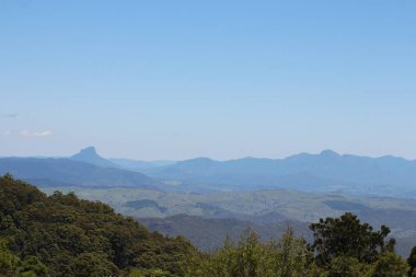 Dağların manzarası 