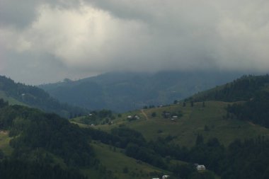 Dağlardaki manzaranın güzelliği