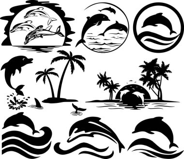 Dolphin SVG, Dolphin Svg Bundle, Dolphin Clipart, Dolphin Png, Dolphin Vector, Dolphin Cricut, Dolphin Silhouette, Sea Animal Svg, Sea Life