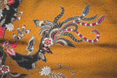 desen, arkaplan, desen, çiçek eşarplı kumaş, batik, batik 'in basit yakın plan fotoğrafı geleneksel bir üründür.