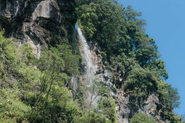 Duvar kağıdı için harika bir şelale resmi