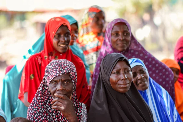 Abuja Nigeria Februar 2023 Sensibilisierung Der Gemeinschaft Für Covid Gesundheit — Stockfoto