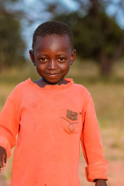 stock image Abuja, Nigeria - Aptil 1, 2023: Portrait of an African Child. Random Candid Moments with African Children. Happy African Child. Children's Day in Africa.