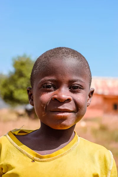 Abuja Νιγηρία Aptil 2023 Πορτρέτο Ενός Παιδιού Της Αφρικής Τυχαία — Φωτογραφία Αρχείου
