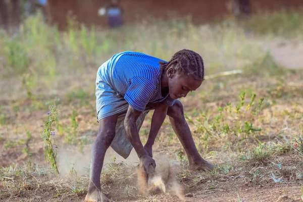 Abuja Nigeria March 2022 Child Labour African Communities Child Working — Stock Photo, Image