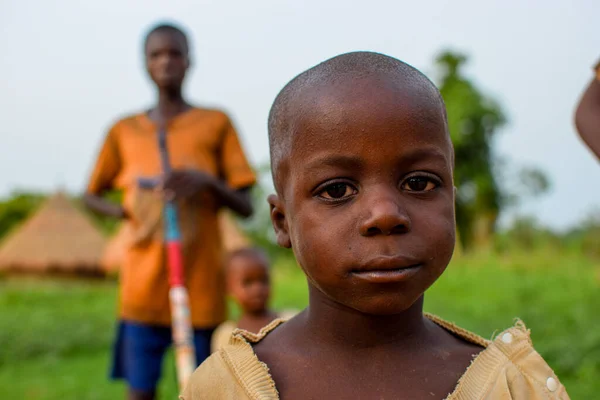 Abuja Nigeria Maja 2023 Portret Afrykańskiego Dziecka Losowe Szczere Chwile — Zdjęcie stockowe