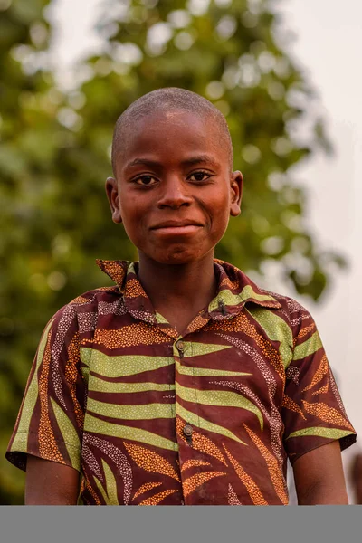 Abuja Nigeria Iunie 2023 Portretul Unui Copil African Momente Intamplatoare — Fotografie, imagine de stoc