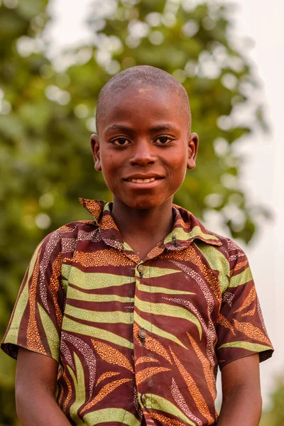 Abuja Nijerya Haziran 2023 Afrikalı Bir Çocuğun Portresi Afrikalı Çocuklarla — Stok fotoğraf
