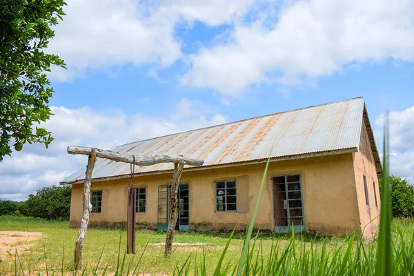 尼日利亚阿布贾 2023年5月6日 非洲农村儿童学校 西非地方社区教育设施 — 图库照片