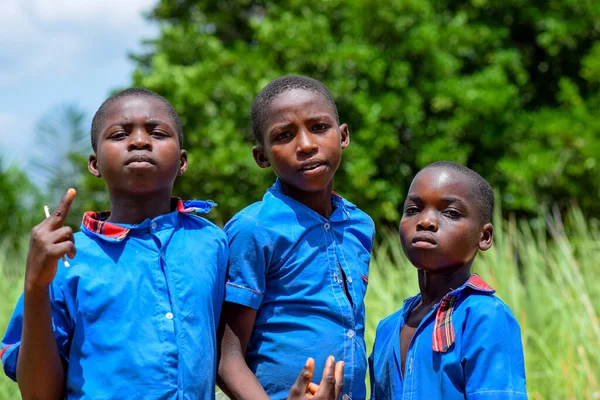 Abuja Nigeria Junio 2023 Retrato Niño Africano Estudiantes Jóvenes Aprendiendo —  Fotos de Stock