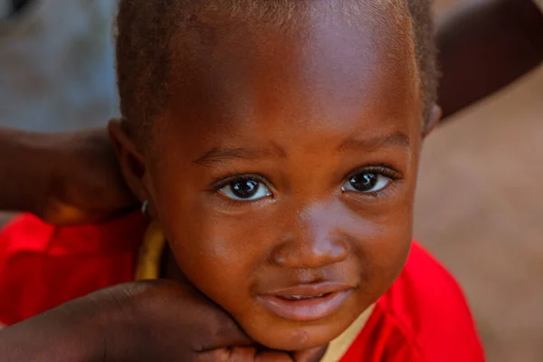 Abuja Nigérie Června 2023 Portrét Afrického Dítěte Náhodné Upřímné Chvíle — Stock fotografie