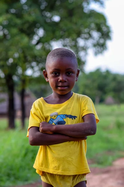 Abuja Νιγηρία Ιουνίου 2023 Πορτρέτο Ενός Παιδιού Από Την Αφρική — Φωτογραφία Αρχείου