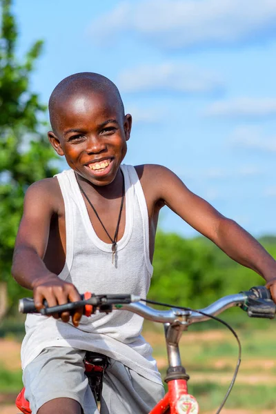 stock image Abuja, Nigeria - June 5, 2022: Portrait of an African Children. Random Candid Moments with African Children. Happy African Children. Children's Day in Africa.