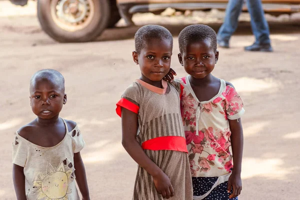 Абуджа Нигерия Июня 2022 Года Портрет Африканских Детей Случайные Откровенные — стоковое фото