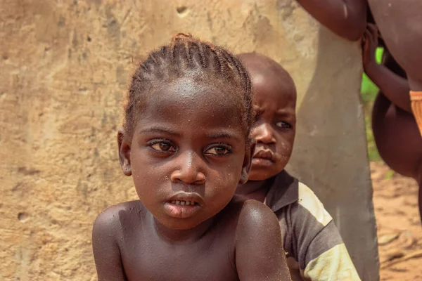 Abuja Nigeria June 2022 Portrait African Children Random Candid Moments — Fotografia de Stock