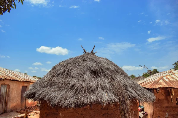 Jos East État Plateau Nigéria Mai 2021 Cabane Dans Village — Photo