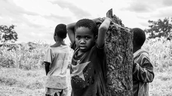 Abuja Nigeria Kesäkuuta 2023 Afrikan Lasten Muotokuva Satunnaisia Suorapuheisia Hetkiä — kuvapankkivalokuva