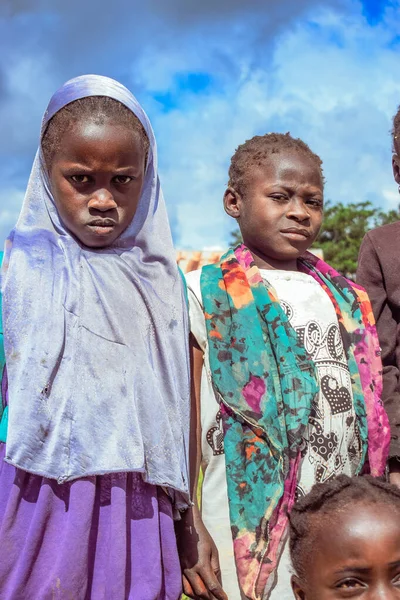 Etat Plateau Octobre 2022 African Children Moments Avec Des Enfants — Photo