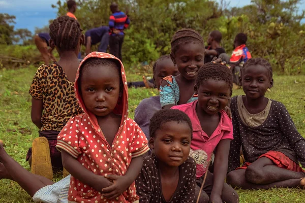 Plateau State Nigeria Octubre 2022 Niños Africanos Felices — Foto de Stock