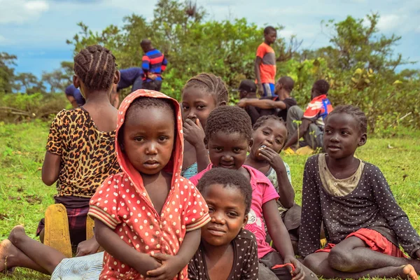 Plateau State Nigeria Octubre 2022 Niños Africanos Divierten Momentos Tontos — Foto de Stock