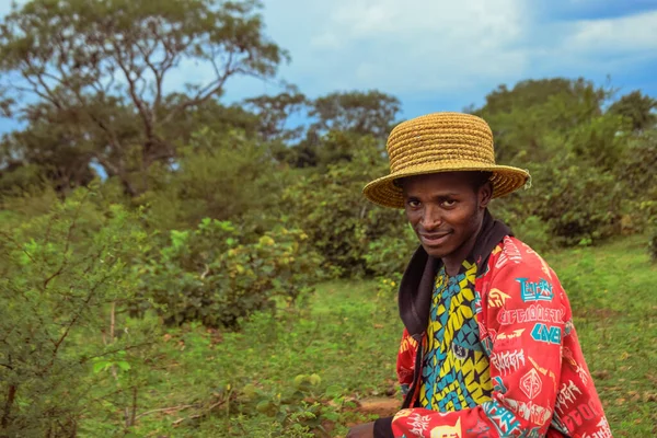Абуджа Нигерия Октября 2022 Года Портрет Африканского Подростка Случайные Откровенные — стоковое фото