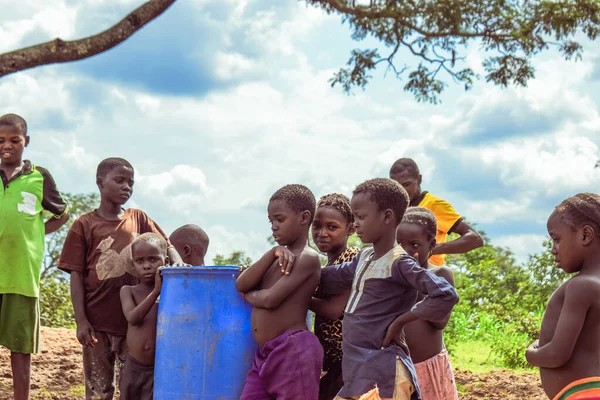Jos East Plateau State Maj 2021 Vattenborrning Afrikansk Gemenskap Med — Stockfoto