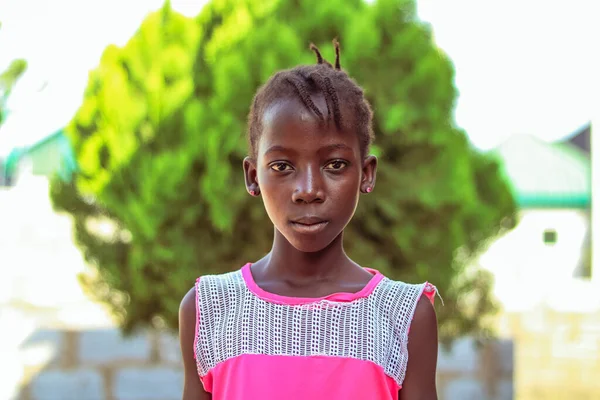 Opialu Benue State Februarie 2022 Copiii Africani Simt Bine Uitându — Fotografie, imagine de stoc