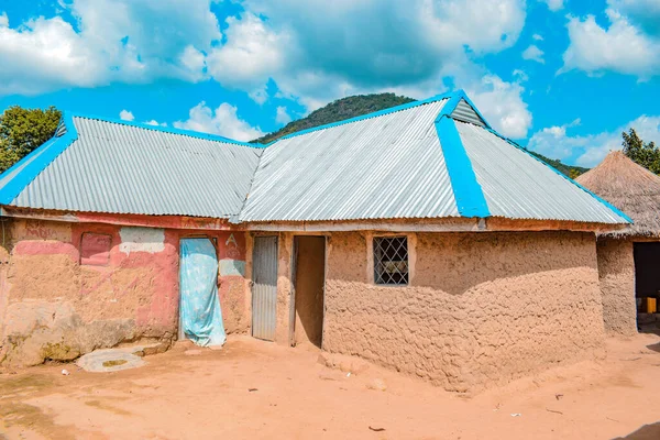 나이지리아 2021 아프리카의한 마을에서 — 스톡 사진