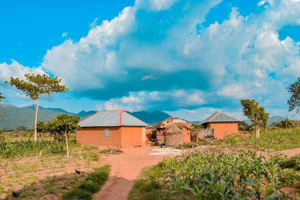 Jos East Plateau State Mayo 2021 Paisaje Hermoso Paisaje Rural — Foto de Stock
