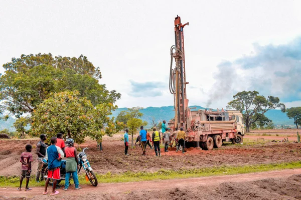 Yola Adamawa State Března 2021 Vodní Testovací Souprava Venkově Kontrola — Stock fotografie
