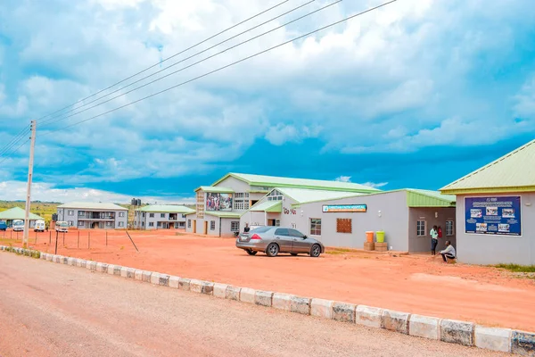 Jos East Plateau State Mayıs 2021 Afrika Topluluğunda Okul Binası — Stok fotoğraf