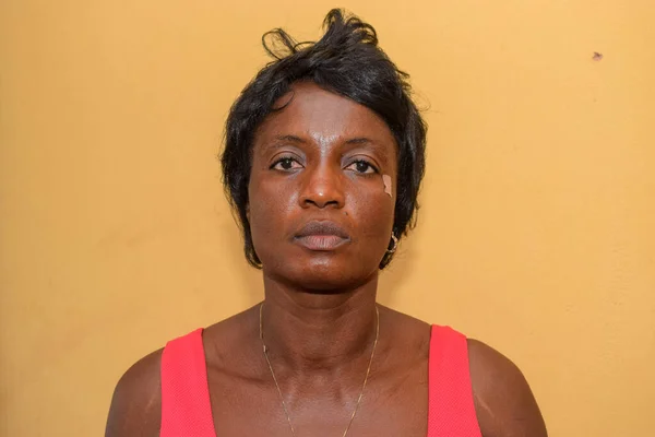 Abuja Nigeria Noviembre 2021 Retrato Una Mujer Africana Mediana Edad — Foto de Stock