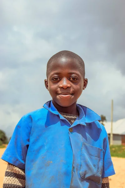 Plateau State Nigeria Czerwca 2022 Portret Afrykańskiego Dziecka Losowe Szczere — Zdjęcie stockowe
