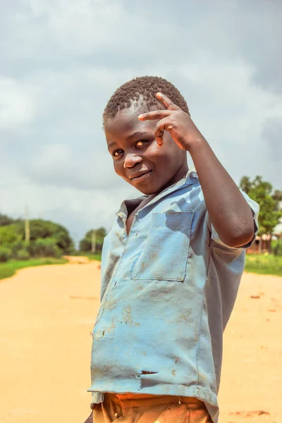 État Plateau Nigéria Juin 2022 Portrait Enfant Africain Moments Candides — Photo