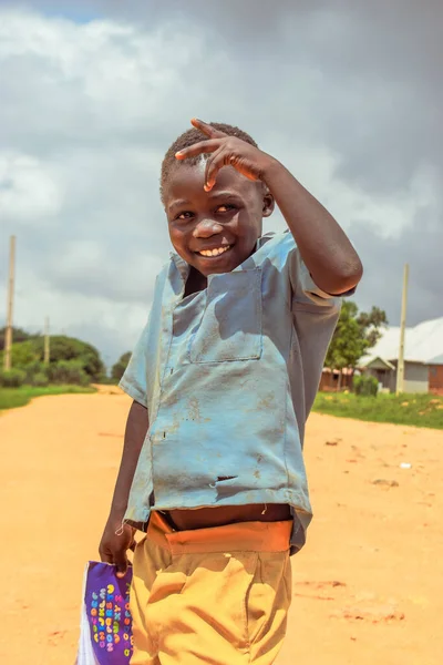 Plateau State Nigeria Czerwca 2022 Portret Afrykańskiego Dziecka Losowe Szczere — Zdjęcie stockowe