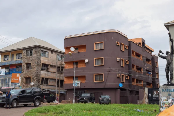 Enugu Enugu State พฤษภาคม 2021 นของ Town Cryer อาคารหล อมรอบด — ภาพถ่ายสต็อก