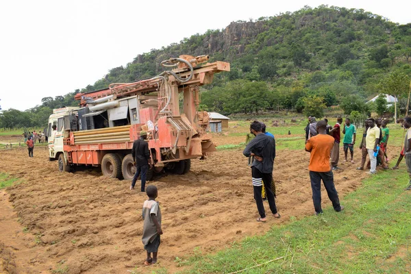 Yola Adamawa State March 2021 Site Water Testing Kit Rural — Stock Photo, Image