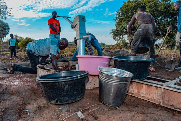 Jos East Plateau State Nigeria May 2021 Hand Pump Water — 图库照片