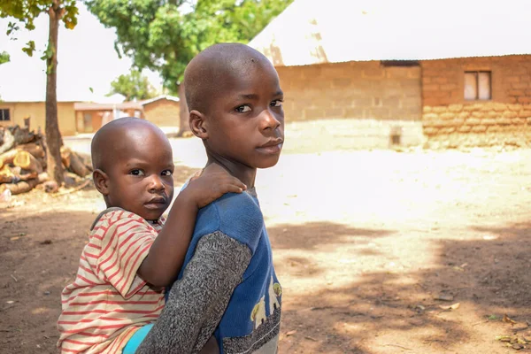 Karara Nasarawa State May 2021 Portrait African Male Child Carrying — Stock Photo, Image
