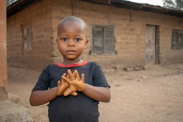 Opialu Statul Benue Martie 2021 Portretul Unui Copil African — Fotografie, imagine de stoc
