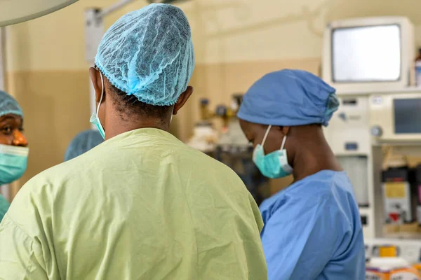 Jos Plateau State May 2021 African Surgeon Medical Theatre Getting — Stock Photo, Image