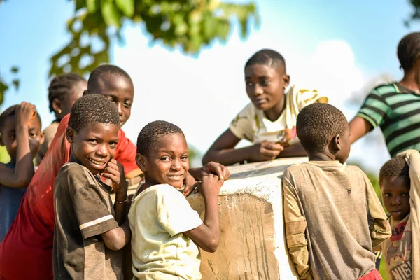 Abuja Nigeria Czerwiec 2023 Portret Afrykańskich Dzieci Losowe Szczere Chwile — Zdjęcie stockowe