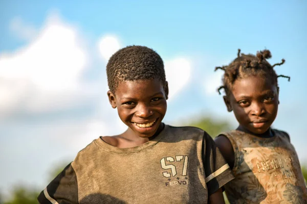 Talata Plateau State Junho 2023 Retrato Crianças Africanas Momentos Espontâneos — Fotografia de Stock