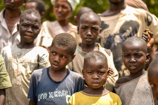 Талата Штат Плато Червень 2023 Портрет Африканських Дітей Випадкові Відверті — стокове фото