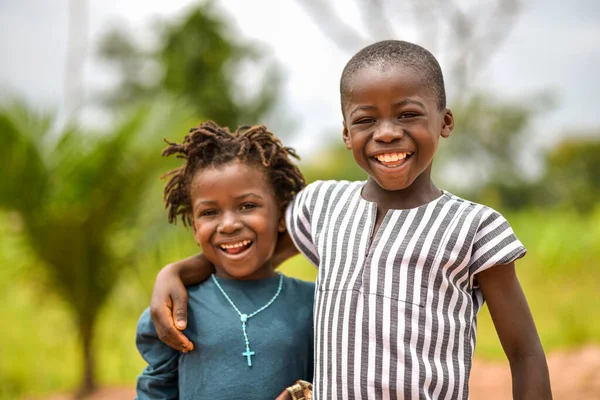 Abuja Nigeria Giugno 2023 Ritratto Bambini Africani Momenti Candidi Casuali — Foto Stock
