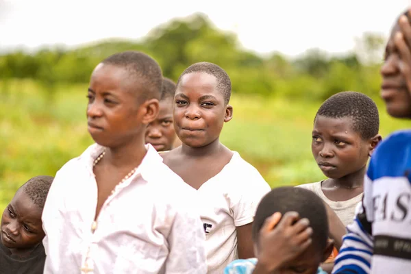 Abuja Nigeria Junio 2023 Retrato Niños Africanos Momentos Francos Azar — Foto de Stock