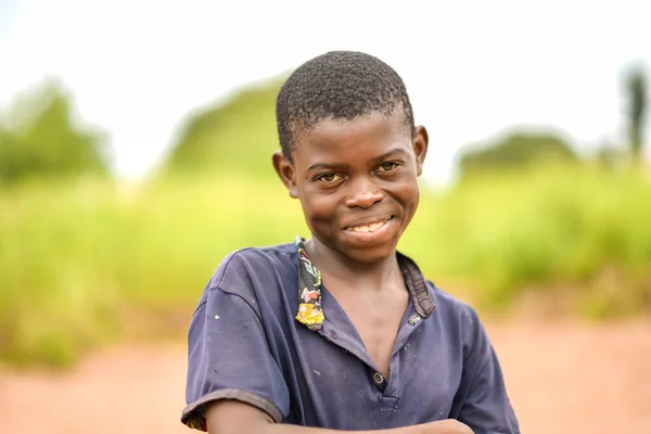 Abuja Nigeria Czerwiec 2023 Portret Dziecka Afrykańskiego Losowe Szczere Chwile — Zdjęcie stockowe