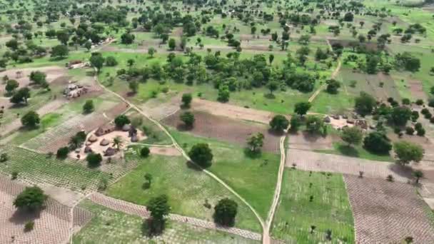 Jos East Plateau State Května 2021 Letecký Pohled Proces Vrtání — Stock video
