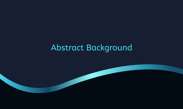プレミアムカラフルな波抽象的な背景 バナー ウェブとカバーの青い波の背景 — ストックベクタ
