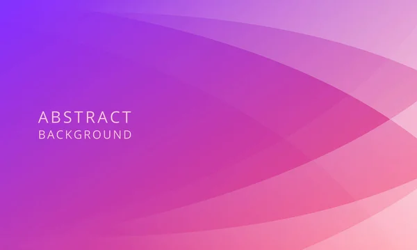 バナー ランディングページ カバーのグラデーションスタイルの紫とピンクの抽象的な背景 — ストックベクタ